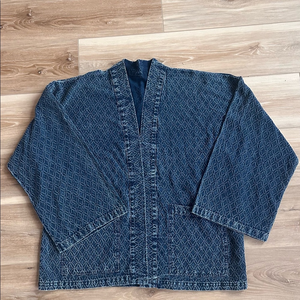 Japanese Noragi Jacket Women Medium NWT Kimono